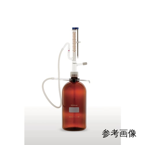 TGK - 東京硝子器械 TryWinZ / 分注器 定量ピペット 茶 10mL 瓶付