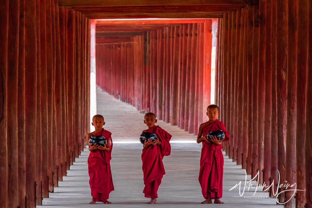 Novices in Myanmar Burma — View 02