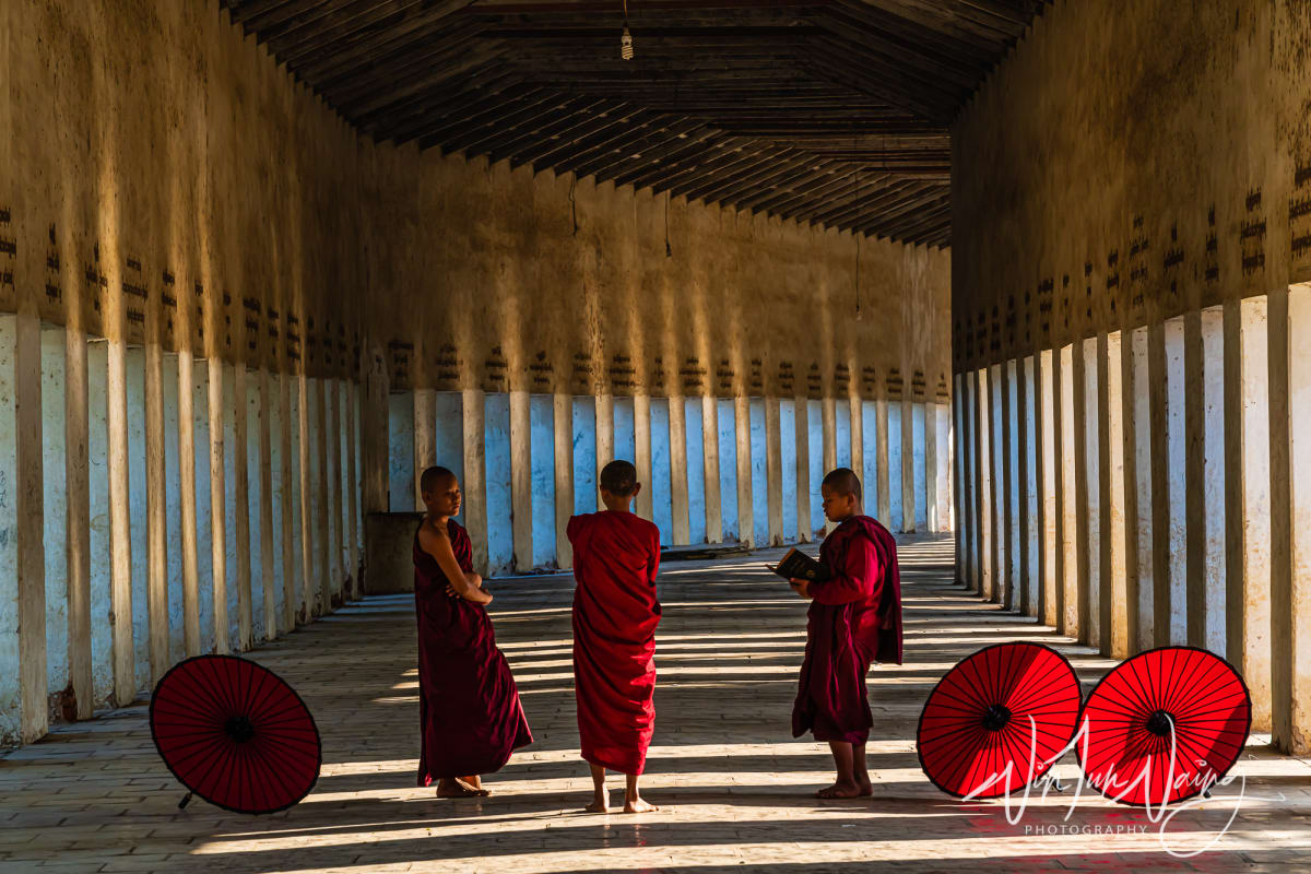 Novices in Myanmar Burma — View 03