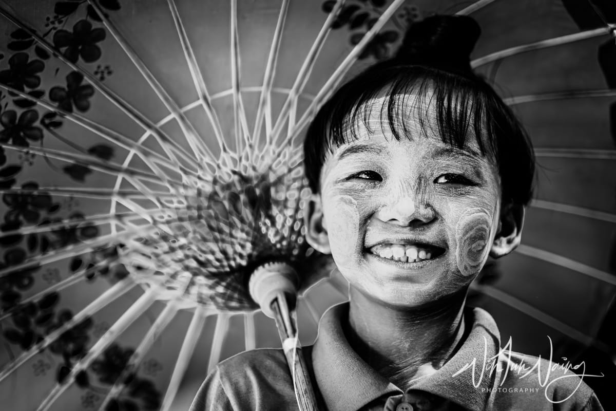Burmese People with Thanaka — View 05