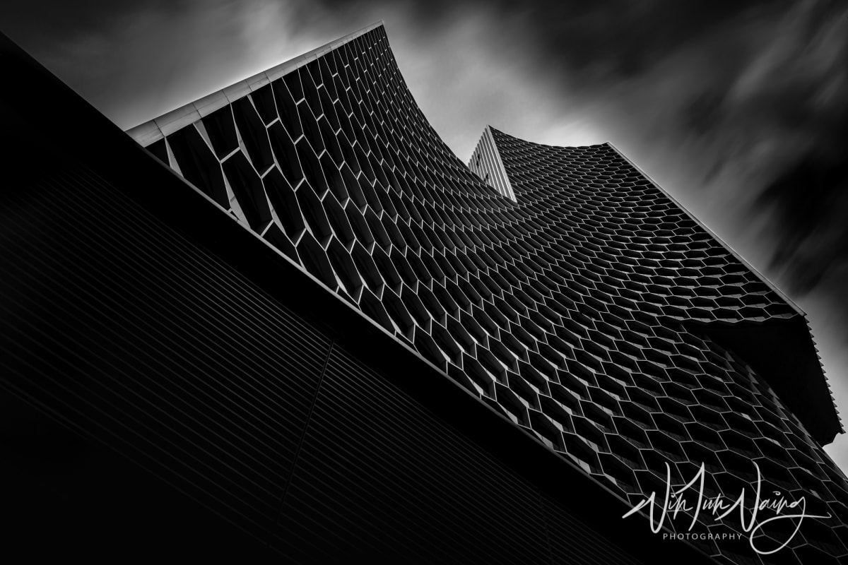 Duo Honeycomb Facade — View 05