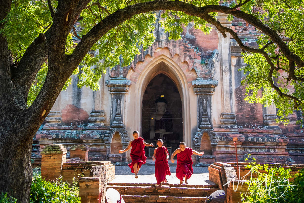 Novices in Myanmar Burma — View 05