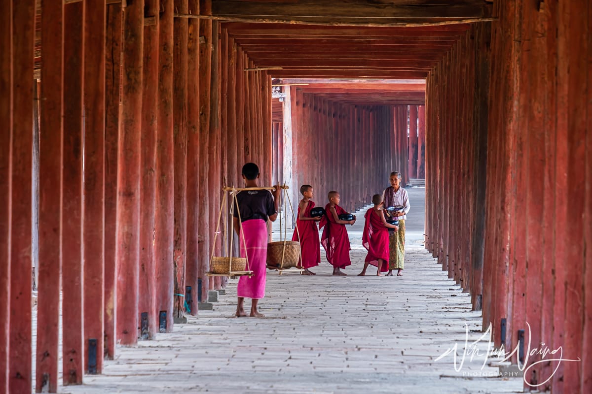 Novices in Myanmar Burma — View 07
