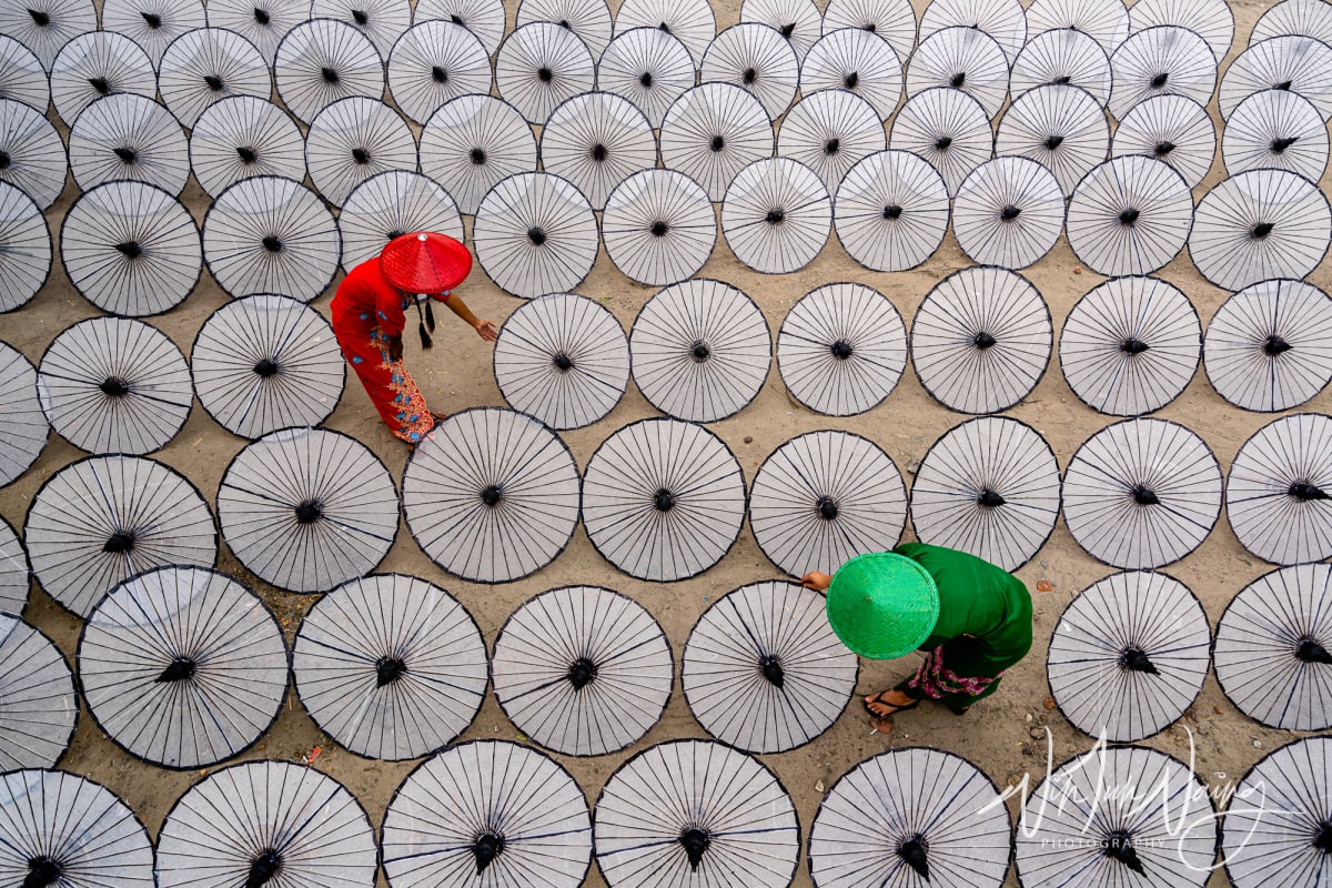 Myanmar Traditional Umbrellas — View 07