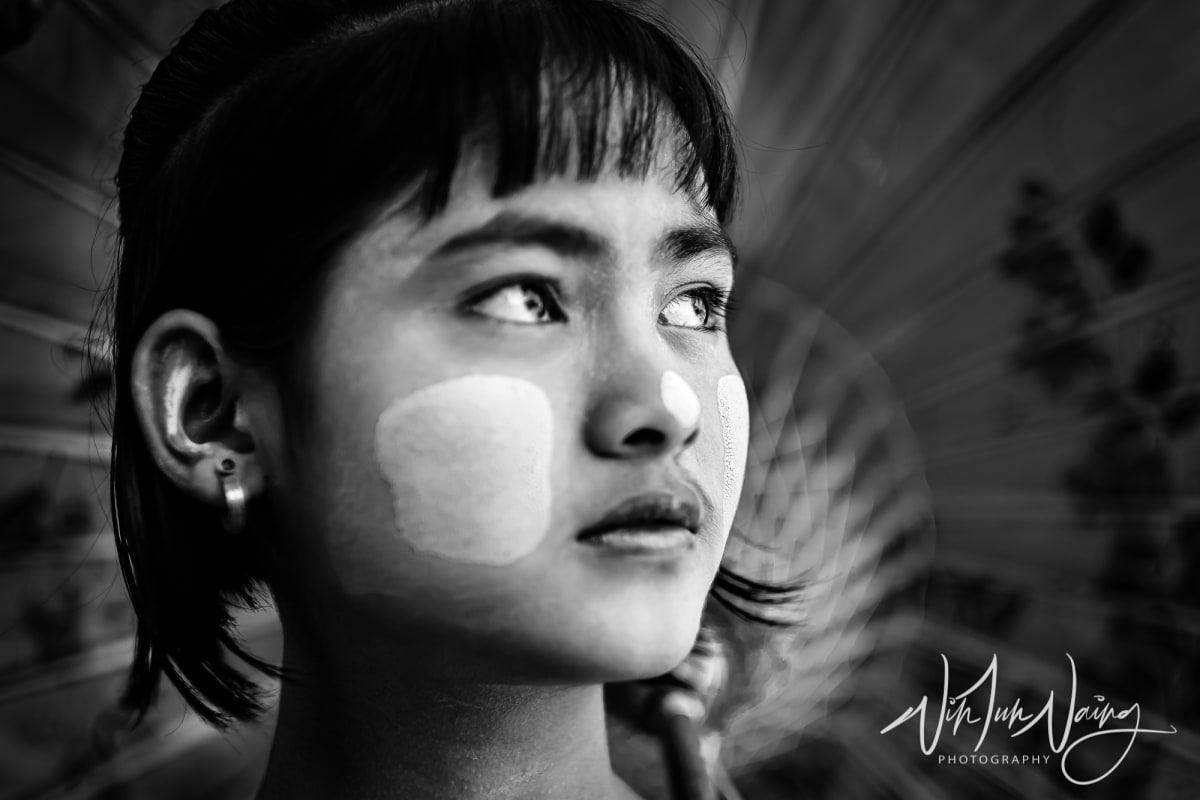 Burmese People with Thanaka — View 09