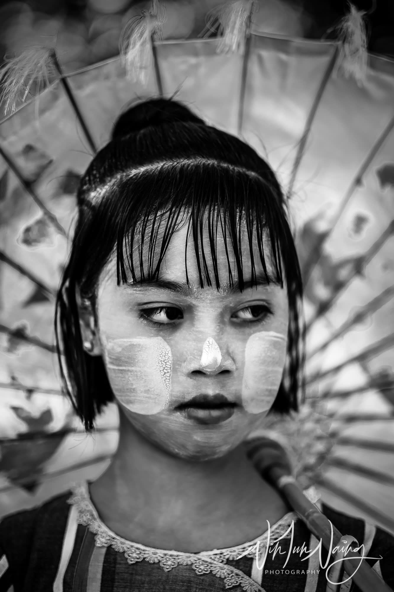 Burmese People with Thanaka — View 02