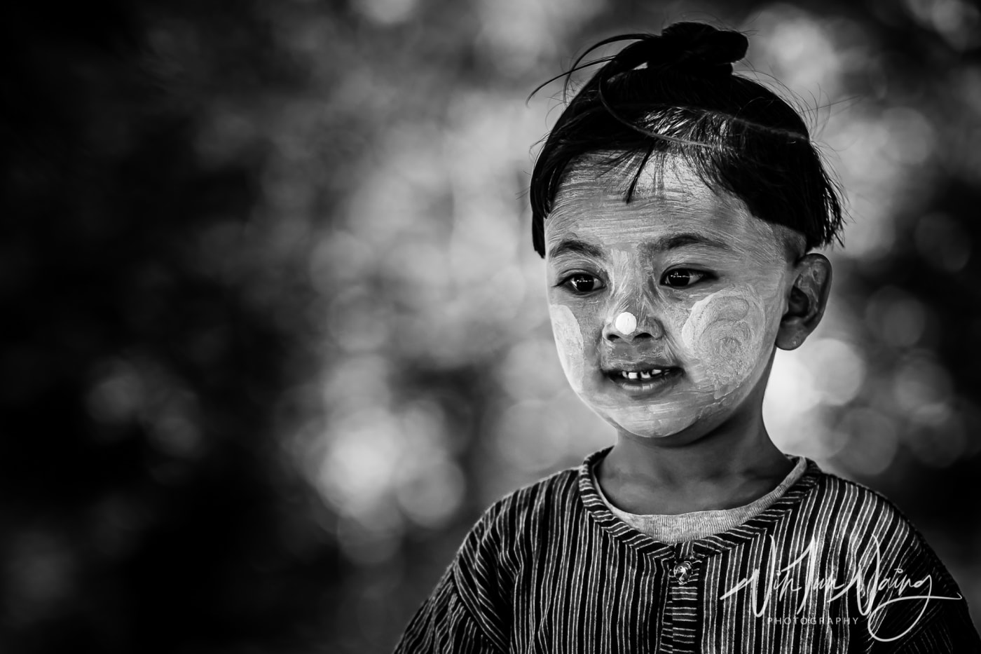 Burmese People with Thanaka — View 03