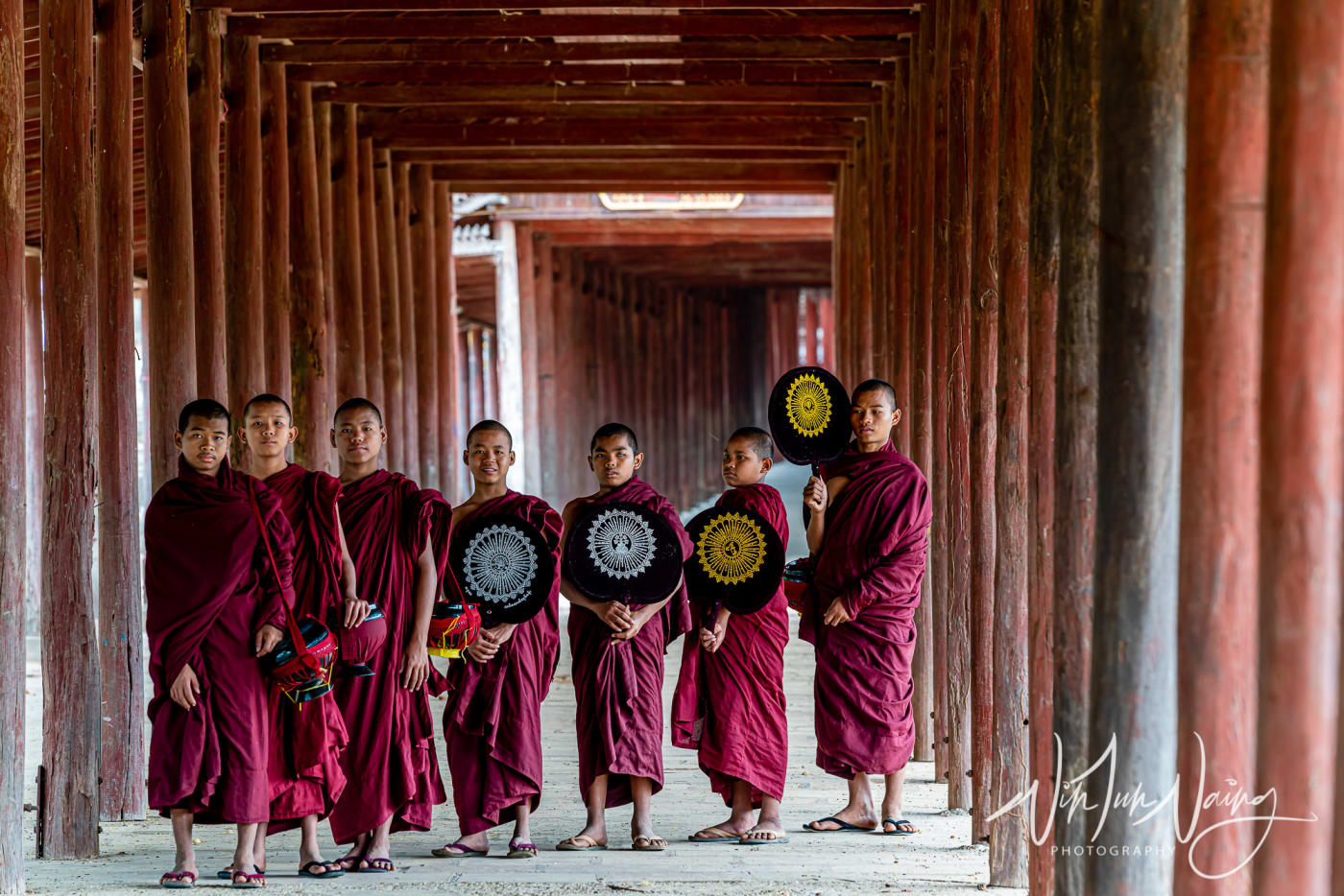 Novices in Myanmar Burma — View 04
