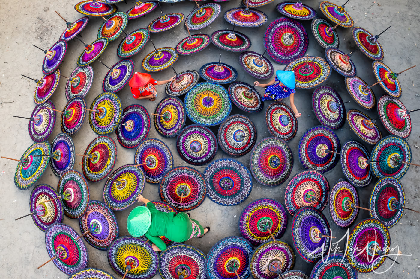 Myanmar Traditional Umbrellas — View 10