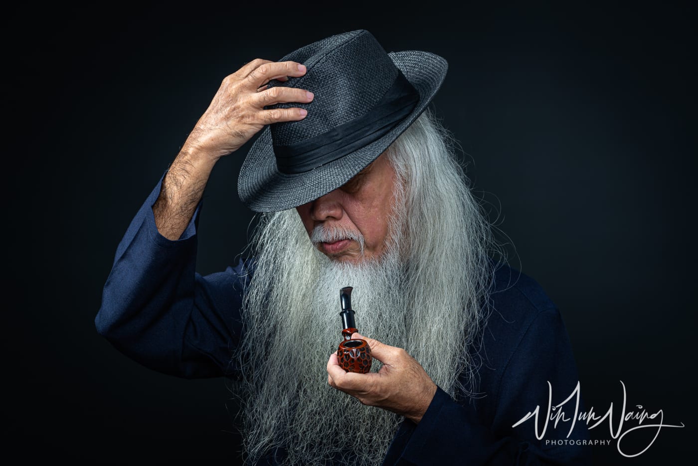 Man with a Pipe II