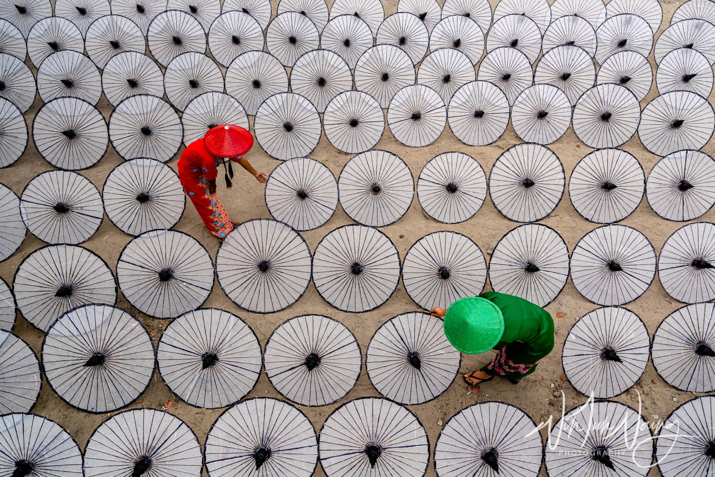 Myanmar Traditional Umbrellas — View 07