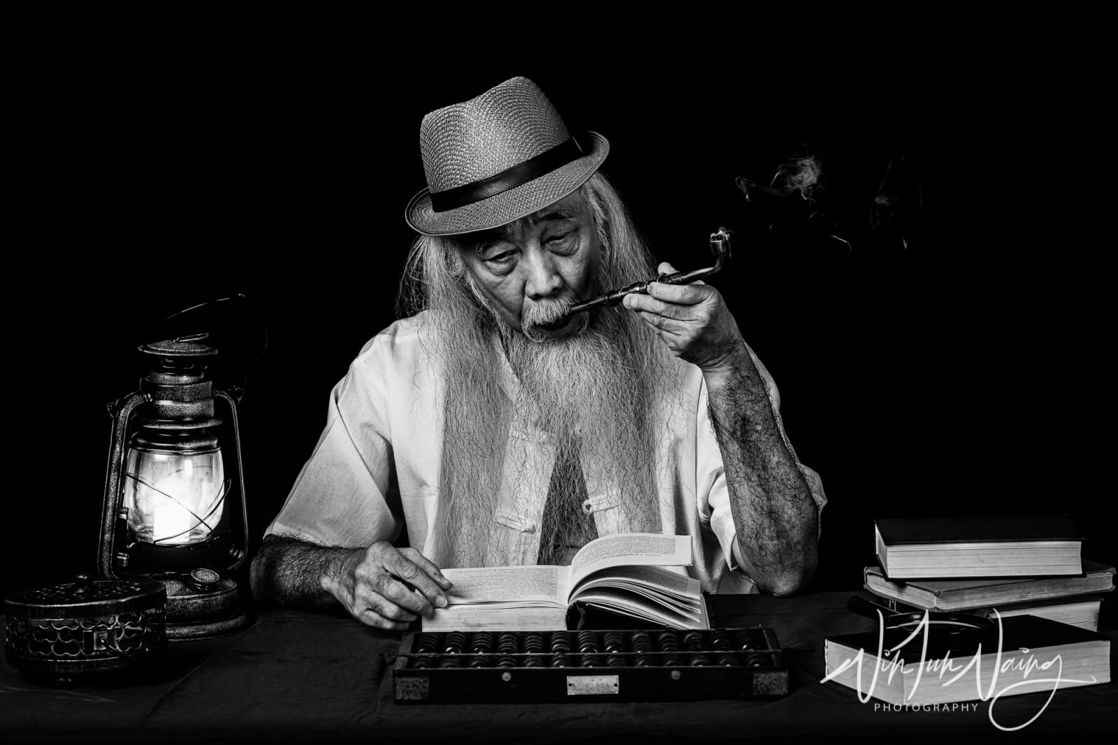Man with a Pipe V — View 01