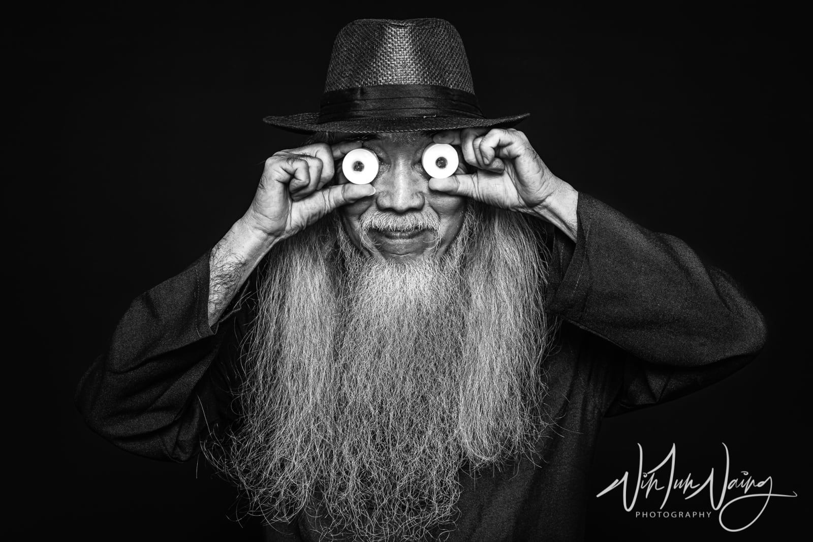 Man with Funny Eyes — View 01