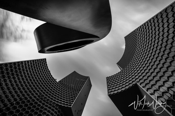 Hexagonal Facade XII