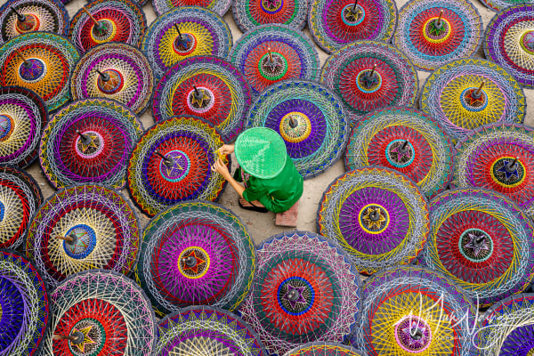 Untangling Umbrellas Yarn
