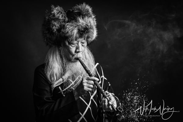 Man with a Pipe VIII