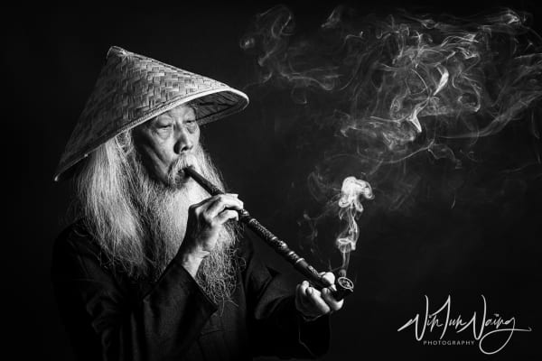 Man with a Pipe IX