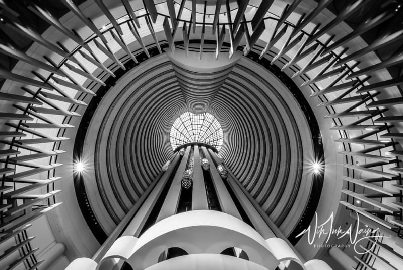 Looking Up Interior in Singapore