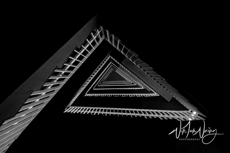 Triangle Staircase
