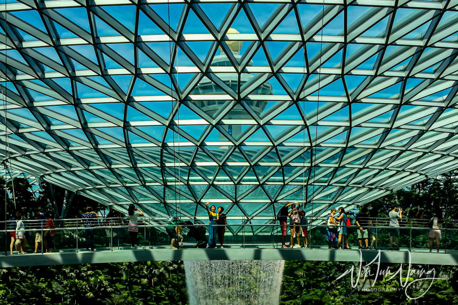 Canopy Bridge at Jewel Changi Airport