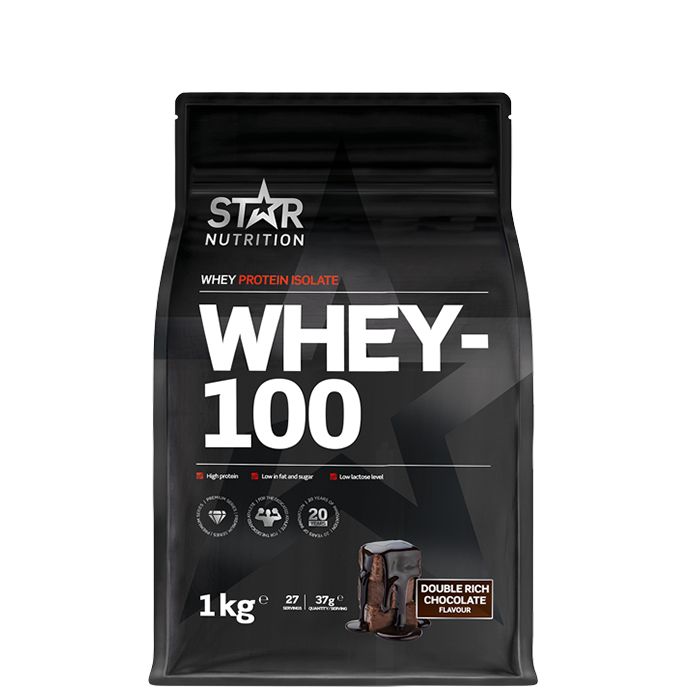 Whey-100 Vassleprotein Double Rich Cocolate