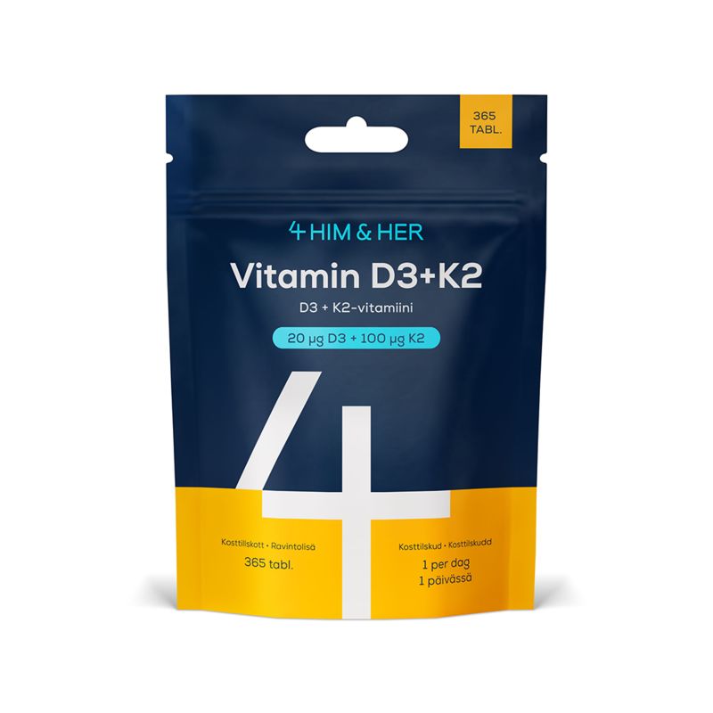 4HIM&HER Vitamin D3 + K2