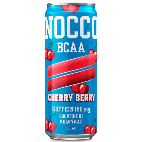 NOCCO BCAA Cherry Berry Koffein Limited Edition