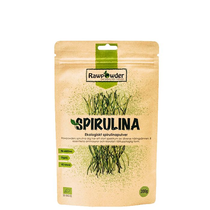Rawpowder Ekologiskt Spirulinapulver