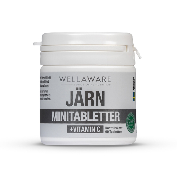 WellAware Järn och Vitamin C minitabletter