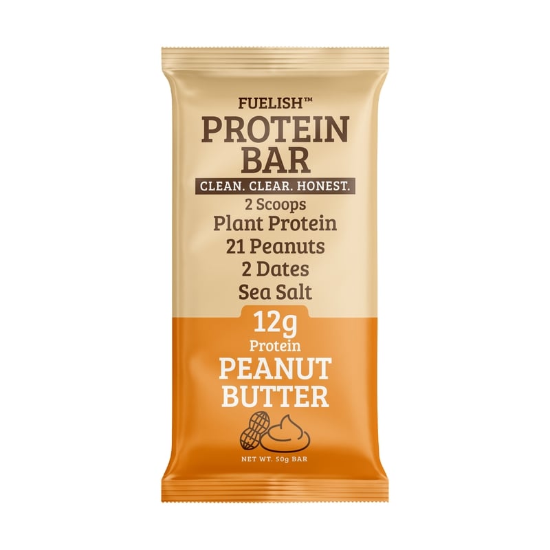 FUELISH Fuelish Peanutbutter Plant Based Bar