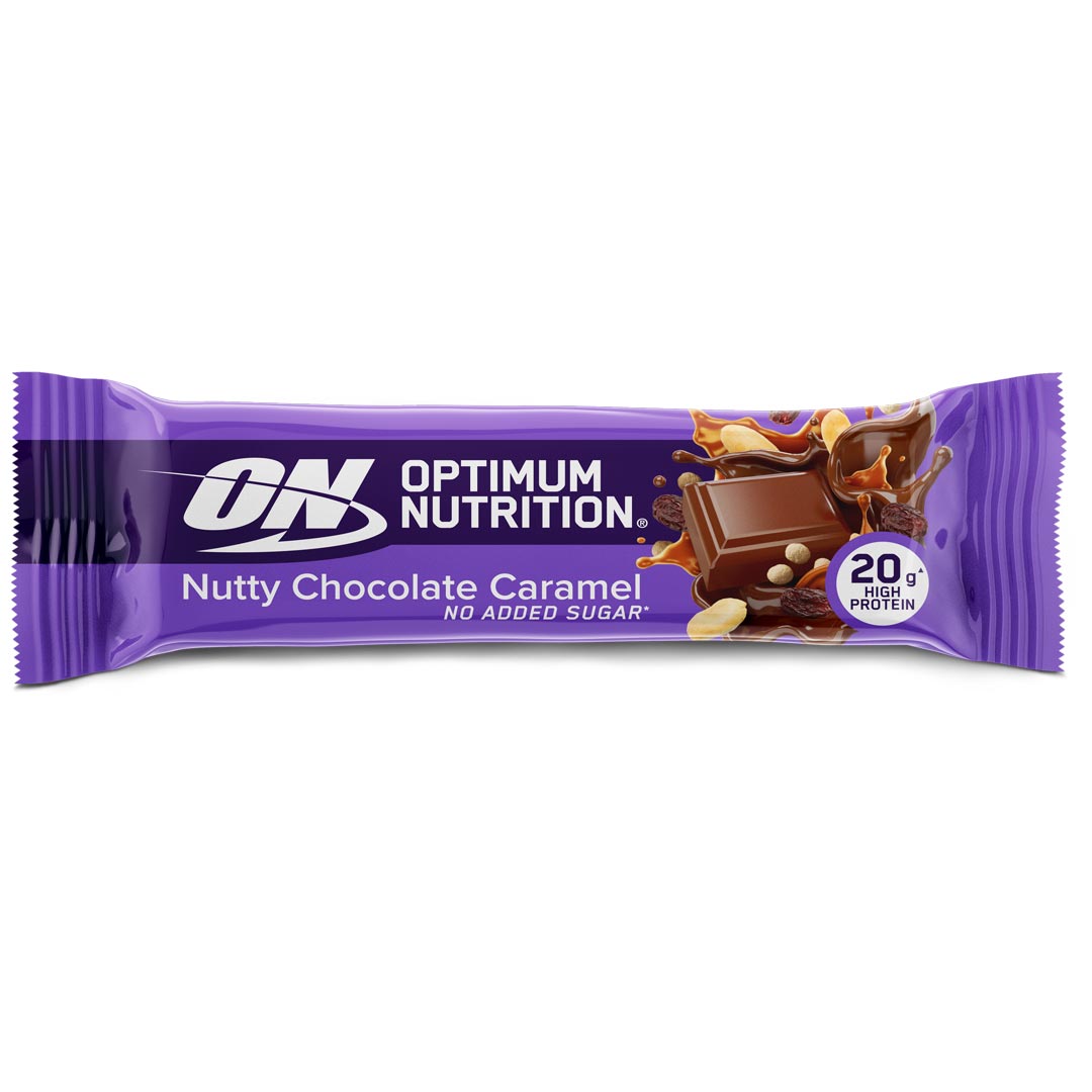 Optimum Nutrition Protein Bar Nutty Chocolate Caramel