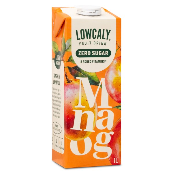 Njie Lowcaly Fruktdryck Mango