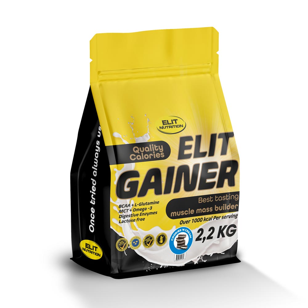 Elit Nutrition Gainer - Lactose Free Cookies & Cream