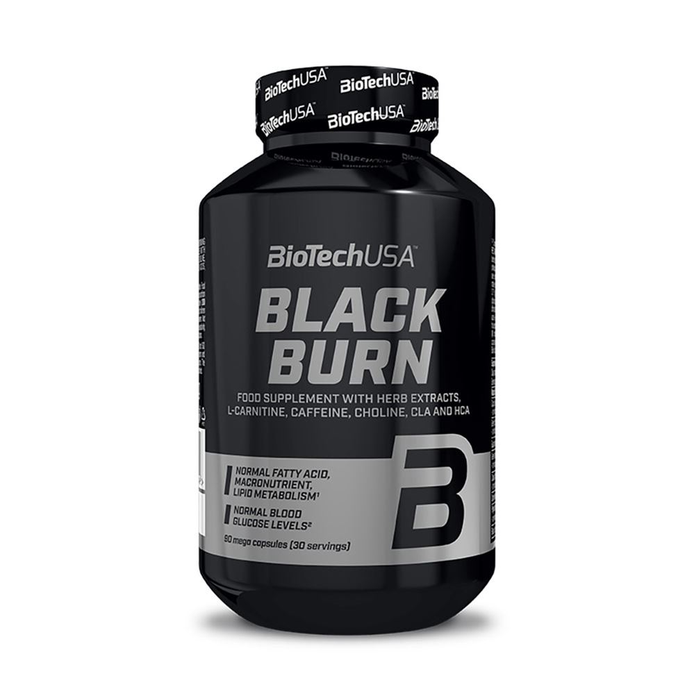 BioTechUSA Black Burn caps