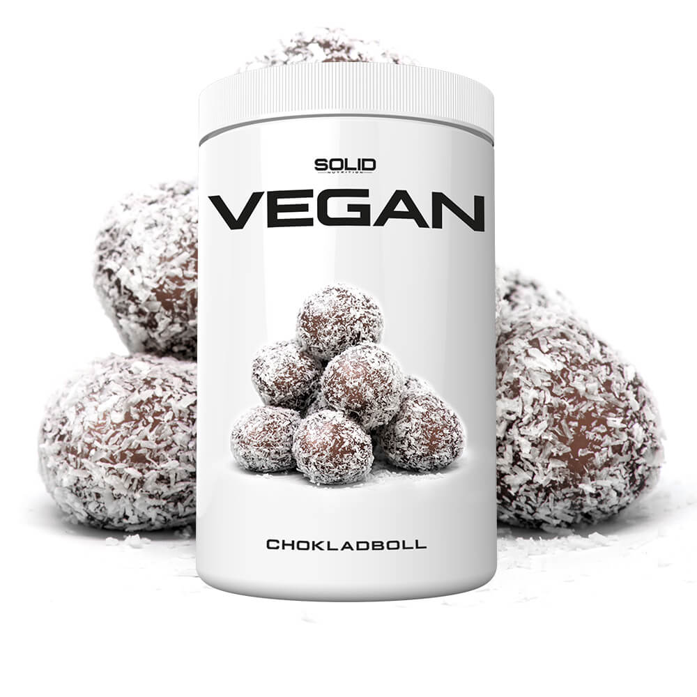 SOLID Nutrition Vegan Chokladboll