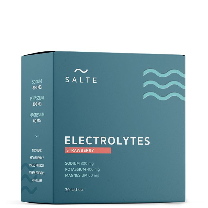 Salte Elektrolyter Jordgubb