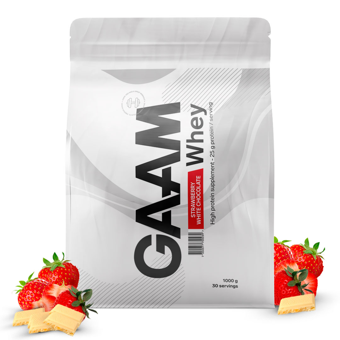 Gaam 100% Whey Premium Strawberry White Chocolate