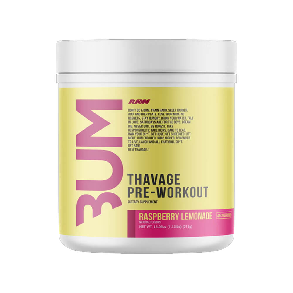 RAW Nutrition Thavage Pre-Workout Raspberry Lemonade