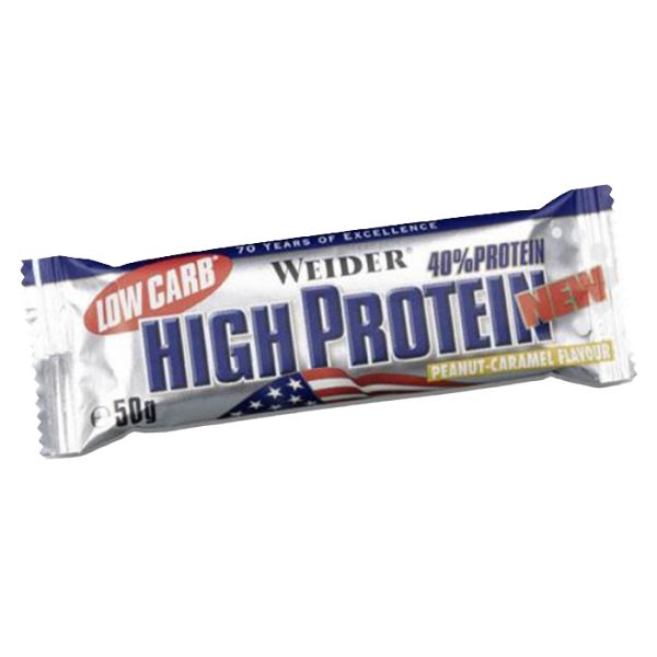 Low Carb High Protein Bar Peanut Caramel