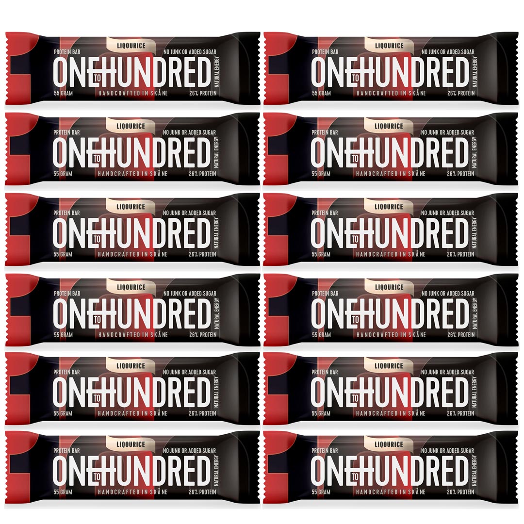 Onetohundred Protein Bar Liqourice
