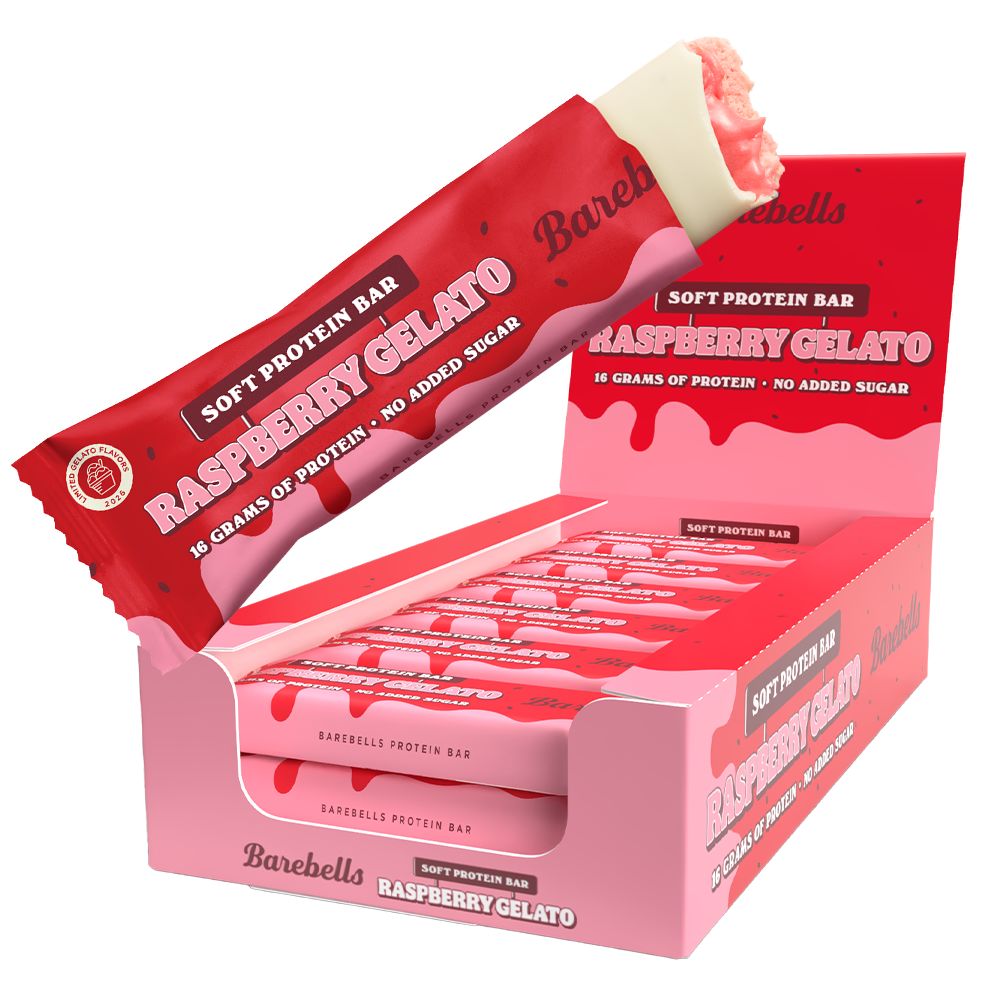 Barebells Soft Protein Bar Raspberry Gelato