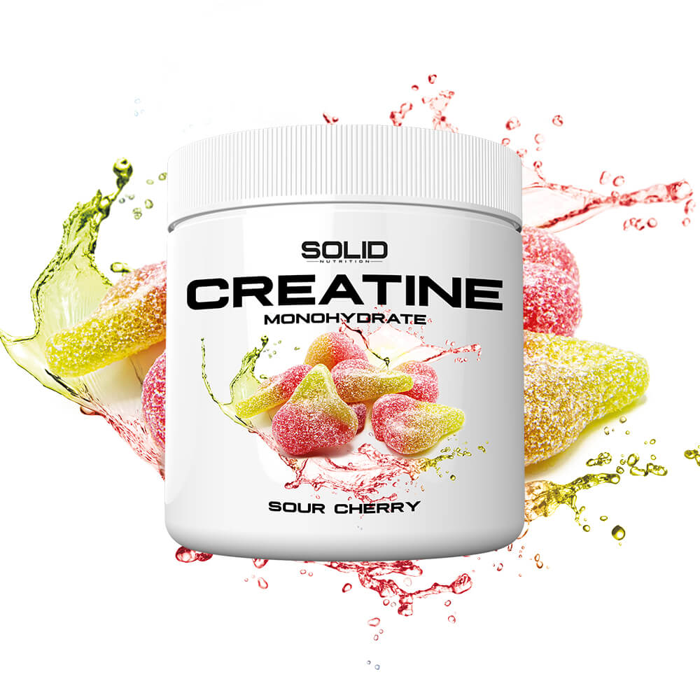 SOLID Nutrition Creatine Monohydrate Sour Cherry