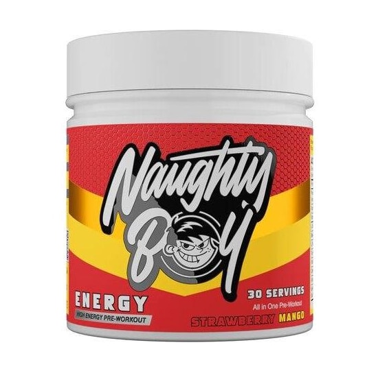 Naughty Boy Energy PWO Strawberry & Mango