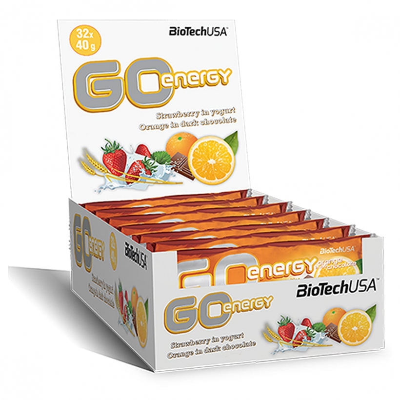 Biotechusa Go Energy Bar Orange Chocolate