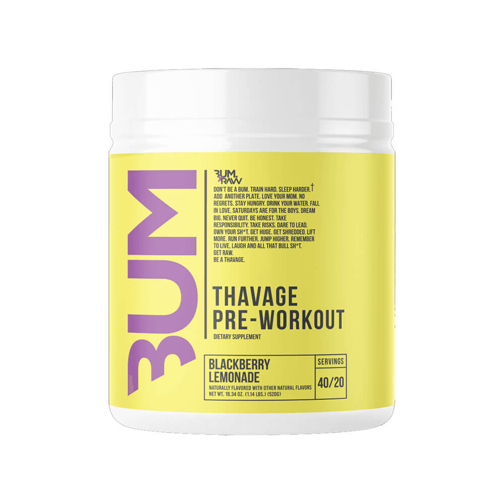 RAW Nutrition Thavage Pre-Workout Blackberry Lemonade