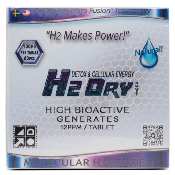 Quantum Energy H2 Dry Vätetabletter 12ppm Naturell