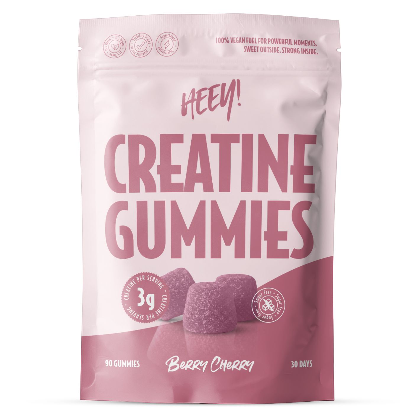 Heey! Kreatin Gummies Körsbär