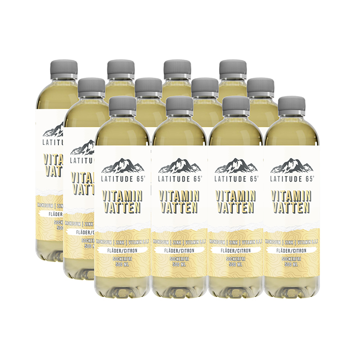 Latitude 65 Vitaminvatten Fläder Citron
