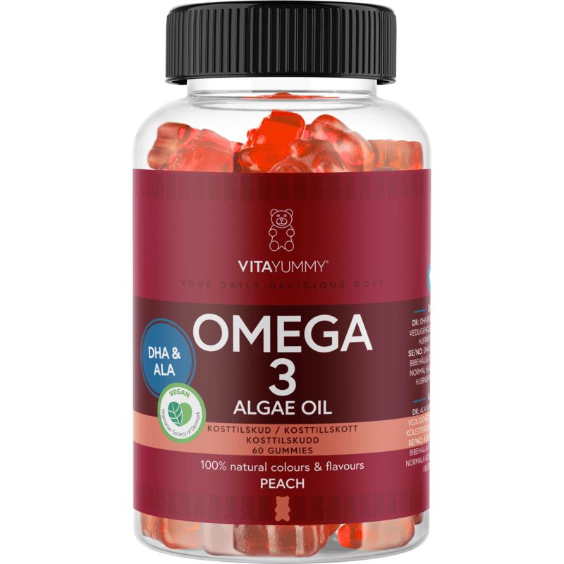 VitaYummy Omega-3 Gummies Peach