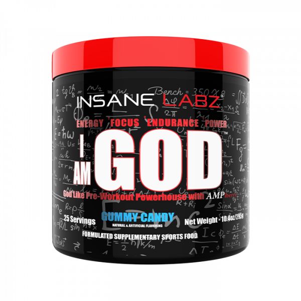 I am GOD Pre-Workout Gummy Candy
